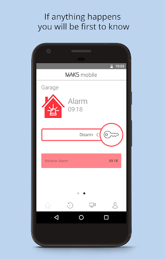 Android application MAKS Mobile screenshort