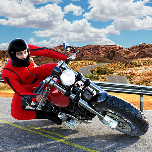Highway Stunt Bike Riders : VR Logo