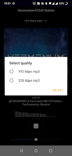 Harmonium®Chill Station Screen 2