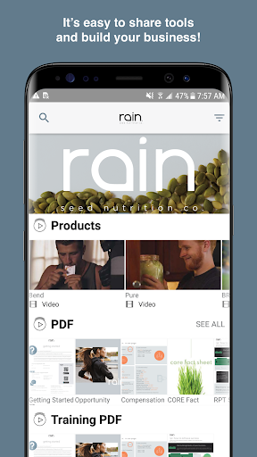 Rain Mobile Screenshot 1 - AppWisp.com