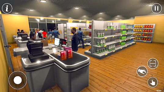 Supermarkt Einkaufen Spiel 3D
