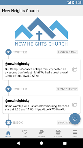 New Heights Church Screen 2