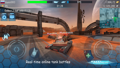 Future Tanks: Action Army Tank Games screenshots 9