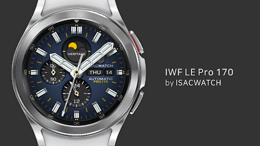 Android application IWF LE Pro 170 watch face screenshort