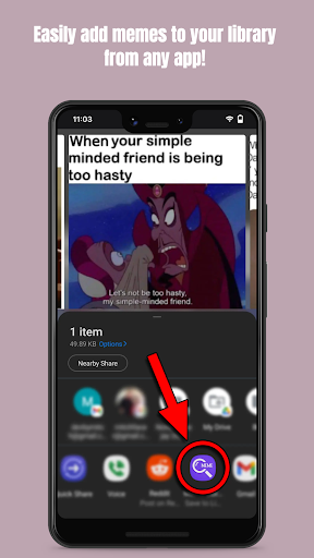 Meme Library Screen 3