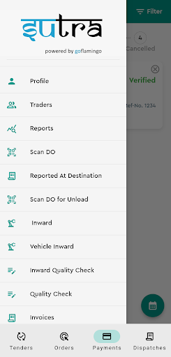 SuTra for Manufacturers Screen 2
