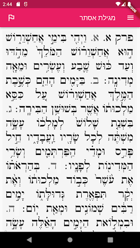 Megillat Esther Screen 2