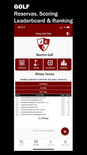 Jockey Club Salta Golf Screen 3