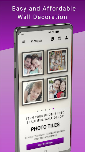 Android application Picappa Photo Tiles screenshort