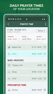 Muslim Dawah Quran Prayer Time