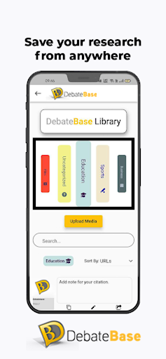DebateBase Screen 3