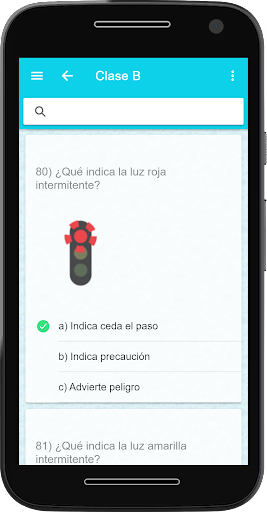 Examen de conducir Chile 2024 Screen 3