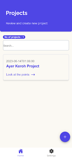 Android application e-deria screenshort