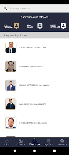 Abogados Ecuador Screen 3