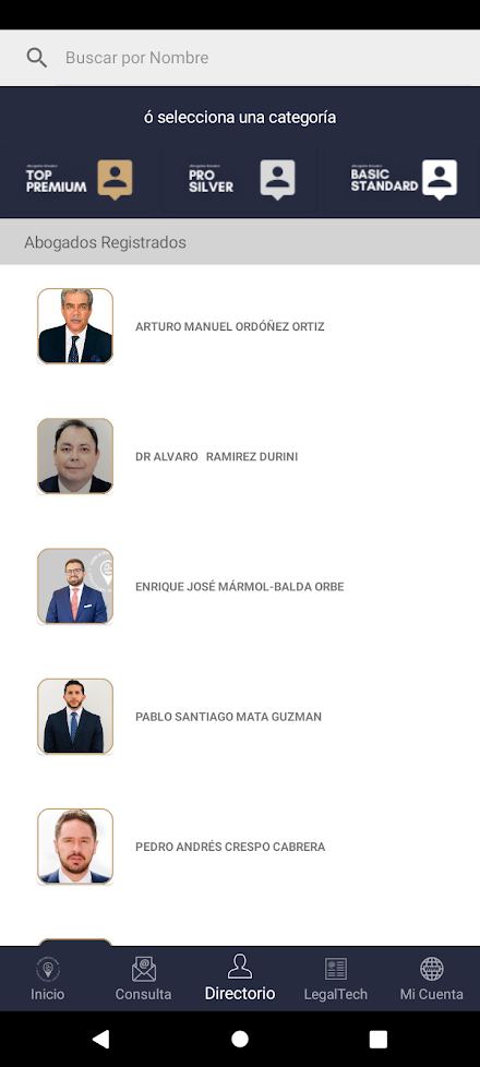 Abogados Ecuador Screen 3