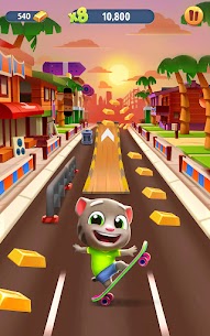 تحميل لعبة Talking Tom Gold Run مهكرة 1