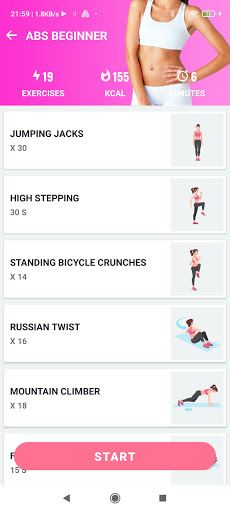 Female Fitness Belly Legs Butt Screen 3