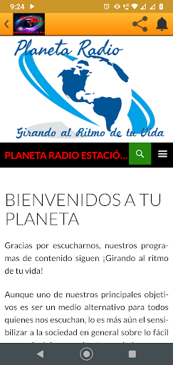 Planeta Radio Screen 3
