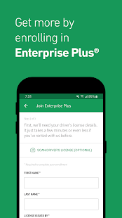 Enterprise Car Rental Screenshot