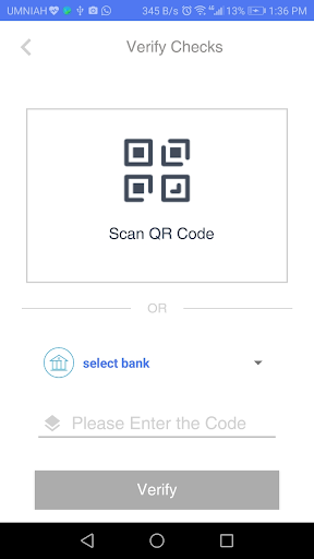 iVerify-Check Screen 2