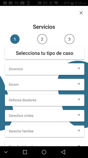 busco abogado chile Screenshot 2 - AppWisp.com