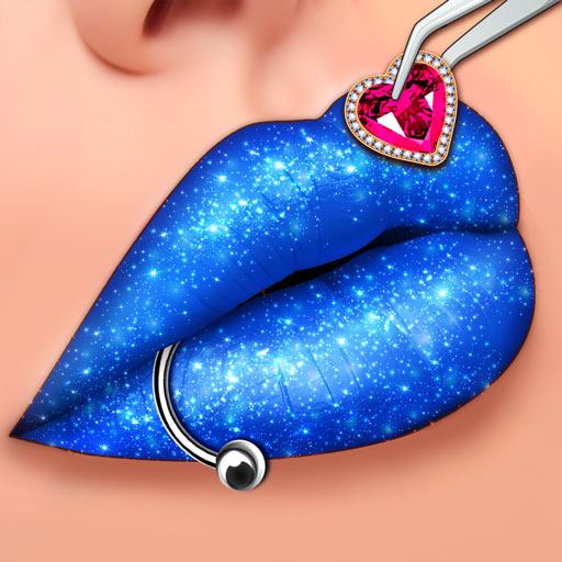 Lip Art Salon: DIY Makeup Game Logo