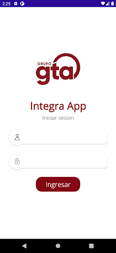 Android application Integra app screenshort