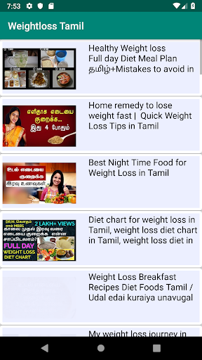 Weight Loss Tips Tamil À®¤à®® À®´ App Store Data Revenue Download Estimates On Play Store