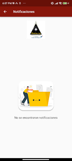 Android application Galaxia Seguridad screenshort