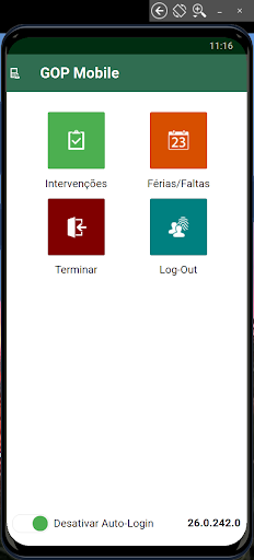 Android application GOP Mobile screenshort