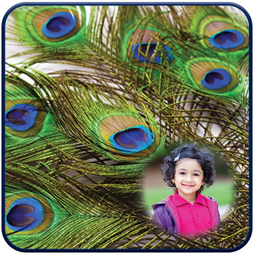Peacock Feathers Photo Frames logo