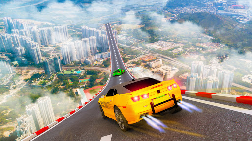 Superhero Mega Ramps: GT Racing Car Stunts Game  screenshots 3