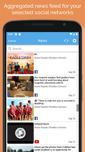 Grand Rapids Christian Schools Screen 2