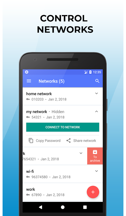Wi-Fi password manager - 1.0.70 - (Android)