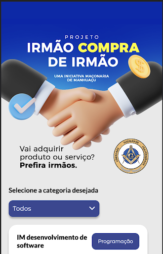 Android application Irmão compra de irmão screenshort
