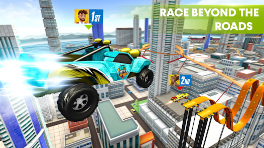 Race Off - Stunt car jump mtd  screenshots 5