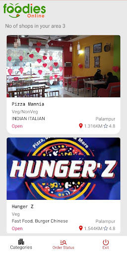 FoodiesOnline Screen 3