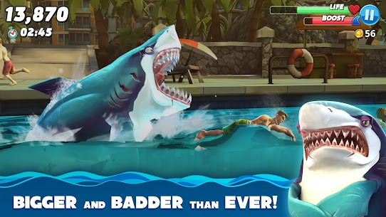 تحميل لعبة Hungry Shark World مهكرة 2023 للاندرويد احدث اصدار 1