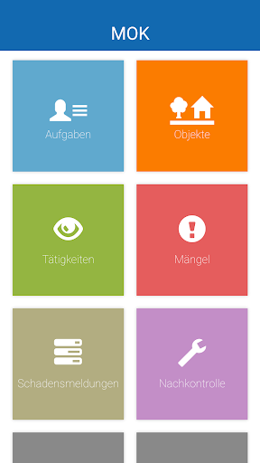 Android application Infoma Mobile Objektkontrolle screenshort