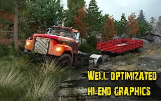 Mud Truck Driving Offroad Game - Screenshot 2