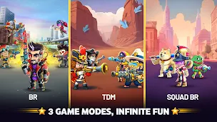 Battle Stars: 4v4 TDM & BR - Screenshot 2