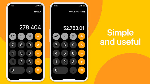 Screenshot of Calculator with History