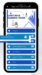 Light Bulb camera-Guide