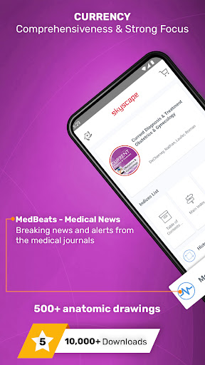 Android application Current Diag & Treat. Ob & Gyn screenshort