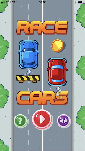 Android application Race Cars - an Hypercasual, en screenshort