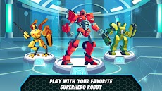 ヒーローロボットランナー-ロボットゲームのおすすめ画像1