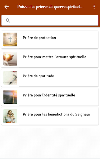 Prière de guerre spirituelle Screen 3