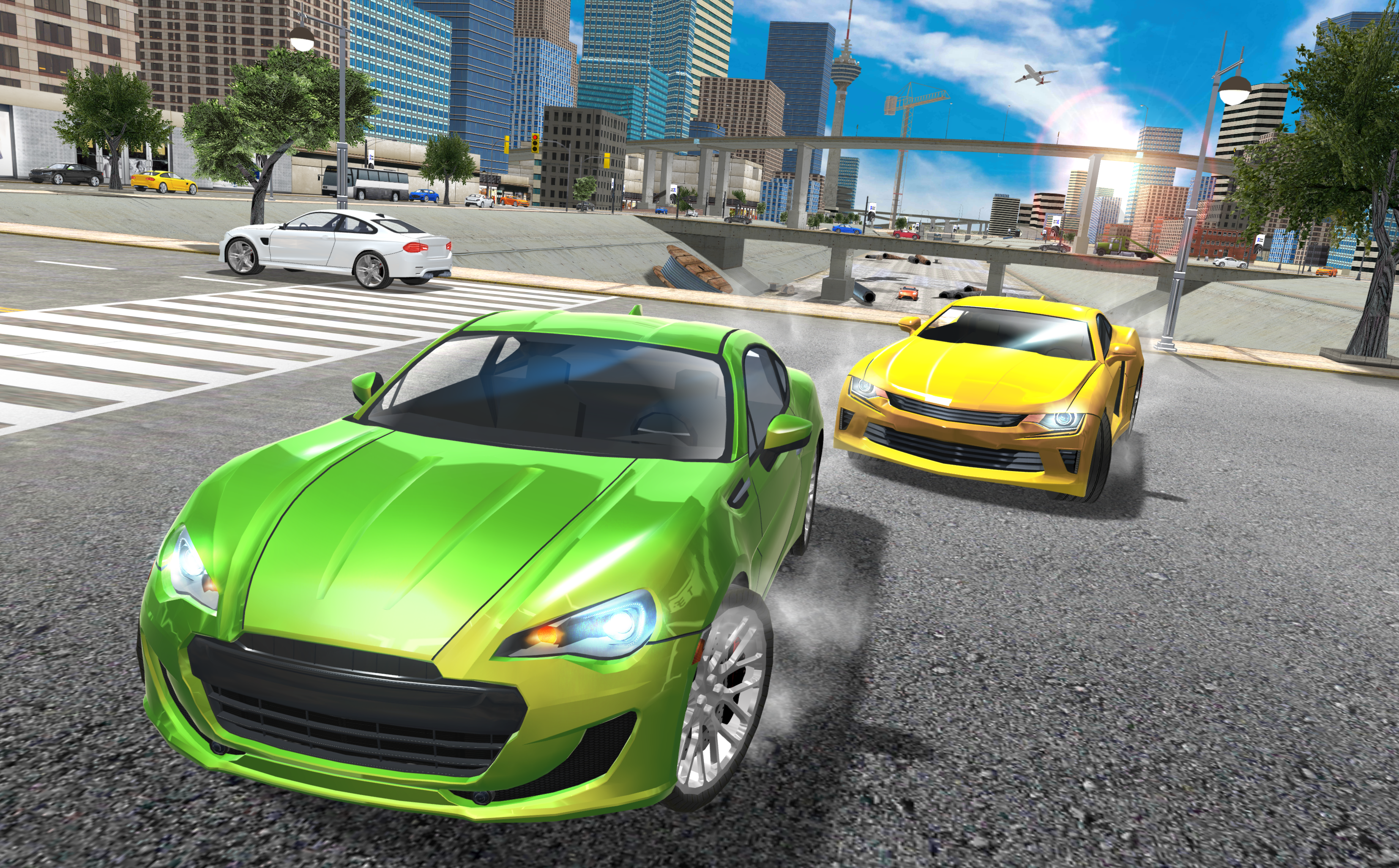 Android application Car Driving Simulator Drift screenshort