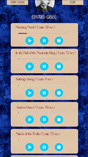 Edvard Grieg Music Screen 2