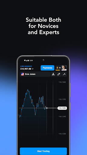 Android application Olymp Trade Flex Trades screenshort